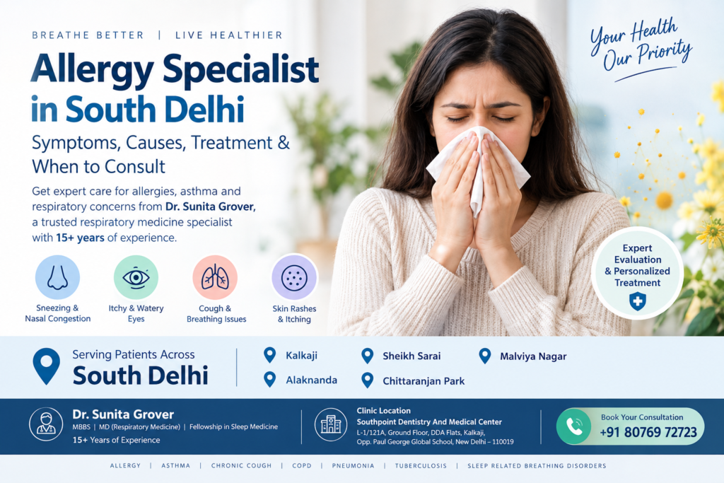 Allergy specialist in South Delhi